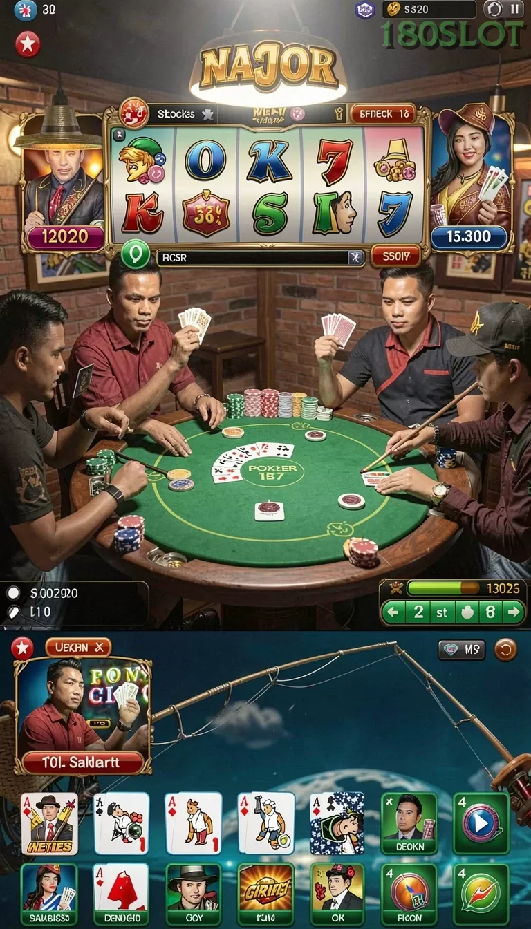 Cuplikan layar KA789 — halaman utama