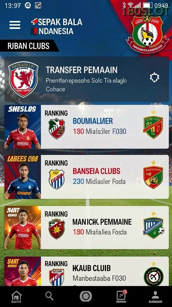 Cuplikan layar 555ZK — pengaturan akun