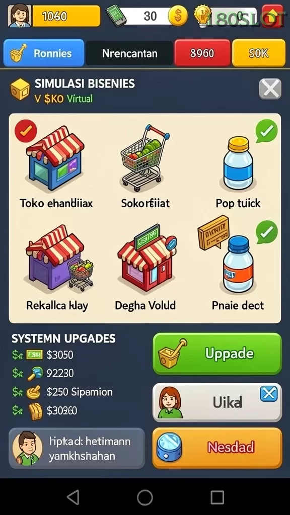 Cuplikan layar LITETOTO — menu navigasi